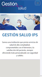 Mobile Screenshot of gestionsaludips.com